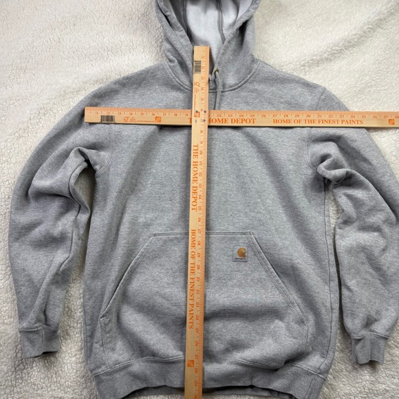 Carhartt Loose Fit Midweight Pullover Hoodie Gray Size M - Picture 3 of 5